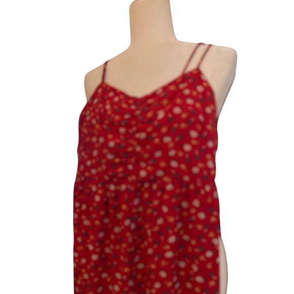 Madewell Ruched Wide Leg Jumpsuit in Prairie Posies, Size 6 - Picture 4 of 9